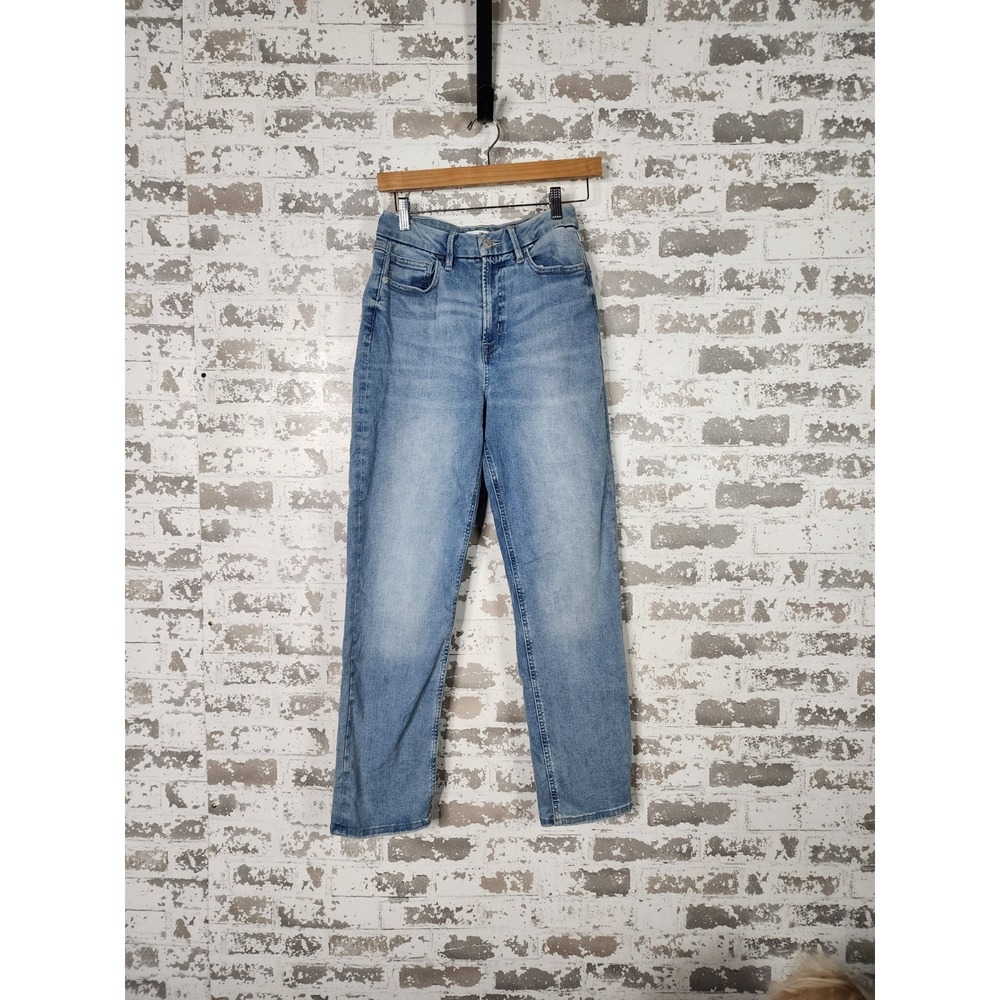 Forever 21 Curvy Fit Straight Denim Jeans Size 29 Blue